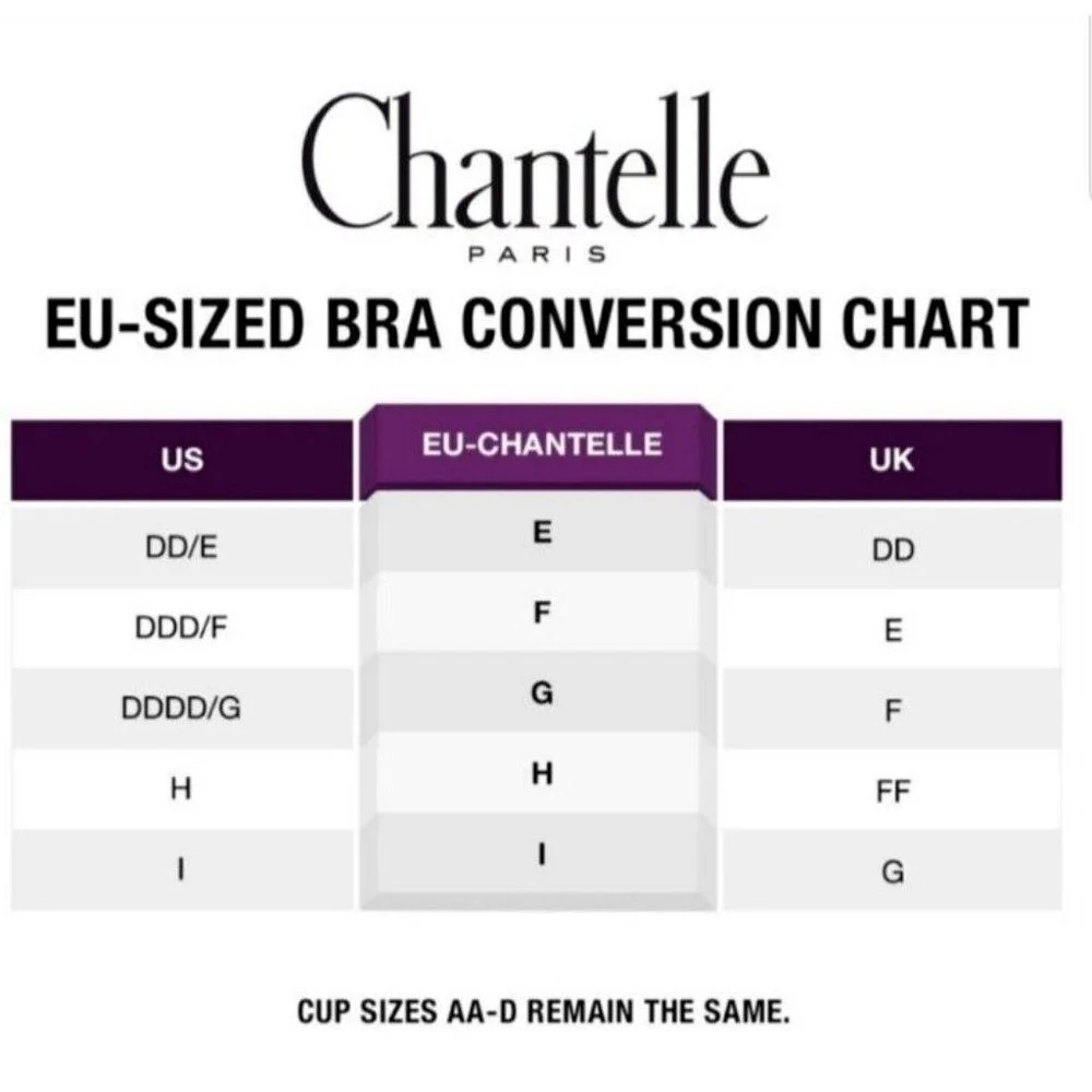 Chantelle lace demi bra - 34C US/UK